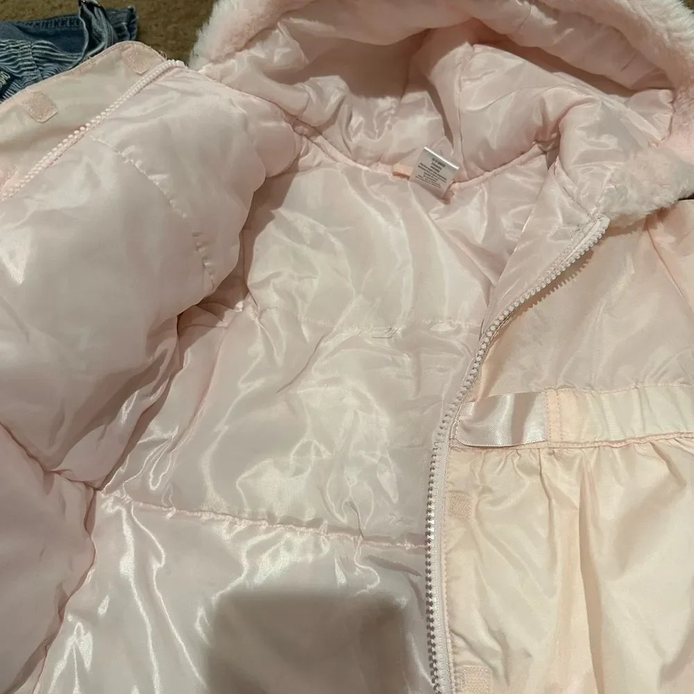 NWOT Gymboree Pink Toddler Girl Puffer Jacket Size 2T-3T